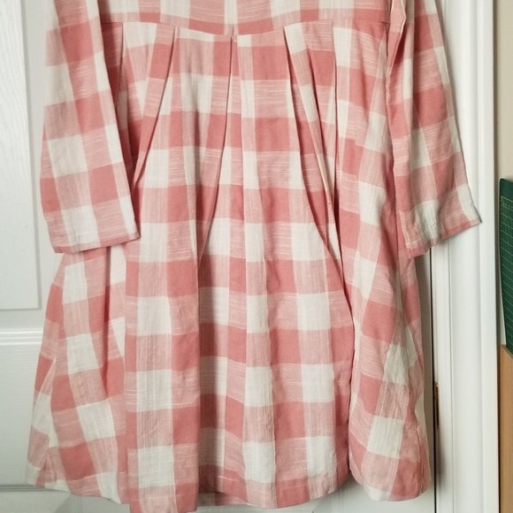 Ank Rouge Long sleeve gingham dress - Picture 4 of 4